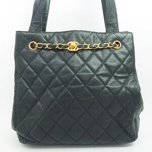 Chanel Coco Mark Chain Matelasse Tote Bag